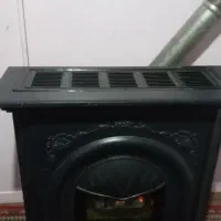 بخاری شومینه کاملا سالم