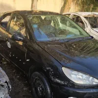 پژو ۲۰۶ مدل ۸۰ تصادفی چپی روشن حرکت