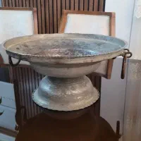 منقل مسی قدیمی|کلکسیون اشیاء عتیقه|رامسر, |دیوار