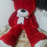 خرس عروسکی بزرگ ۱۸۰ سانتی در حد نو