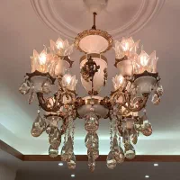 لوستر برنز ۴شاخه