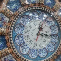 ساعت خاتم و میناکاری|ساعت دیواری و تزئینی|اصفهان, نقش جهان|دیوار