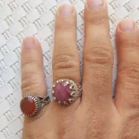 انگشترهای نقره عیار بالا،فدیوم|جواهرات|کرمانشاه, |دیوار