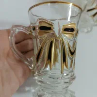 استکان ۶ تایی طلا کوب|ظروف سرو و پذیرایی|مهاباد (آذربایجان غربی), |دیوار