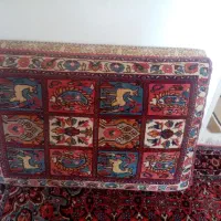 یک جفت پشتی دستباف