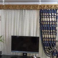 پرده و تور ترک همراه با کتیبه