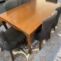 میز ناهارخوری ۶نفره|میز و صندلی غذاخوری|رفسنجان, |دیوار