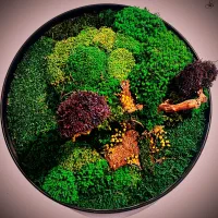 تابلو .درخت و درختچه جاودان