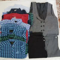لباس پسرانه نو سایزبندی . مردانه و زنانه نو و ...