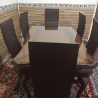 میز ناهار خوری ۶ نفره|میز و صندلی غذاخوری|بروجرد, |دیوار