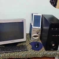 کامپیوتر همراه باند و مانیتور