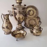 سماوربرنزی ذغالی