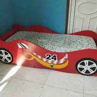 تخت خواب کودک ماشینی|تخت و سرویس خواب|شیراز, سینما سعدی|دیوار