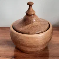 قندان چوبی گردو