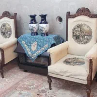 مبل ۷ نفره سلطنتی|مبلمان خانگی و میز عسلی|مرودشت, ثبت احوال|دیوار