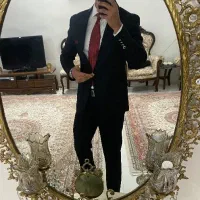 کت و شلوار مردانه مشکی خاص