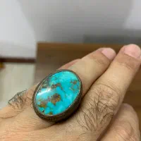 انگشتره نقره فیروزه نیشابور