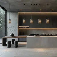 طراحی سه بعدی و رندرینگ کابینت آشپزخانه ، کلوزت