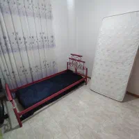 تخت خواب فلزی و تشک تک نفره رویال|تشک تختخواب|لنگرود, |دیوار