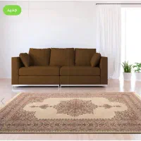 فرش مرینوس کلکسیون کلاسیک طرح لوتو سبزو کرم|فرش|تخت سلیمان, |دیوار
