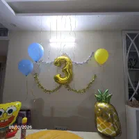 وسایل تولد بابا اسفنجی