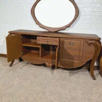سرویس آینه کنسول،میز تی وی،جلومبلی مناسب جهیزیه|بوفه، ویترین، کنسول|بجنورد, |دیوار