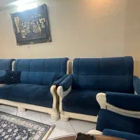 مبل راحتی ده نفره و میز تلویزیون و ویترین|مبلمان خانگی و میز عسلی|تهران, نبی اکرم|دیوار