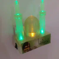 چراغ خواب و دکوری زیبای طرح حرم امام رضا (ع)