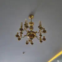 لوستر برنج و لوستر اِستیل