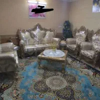 ست مبل۷نفره بامیز وکاور