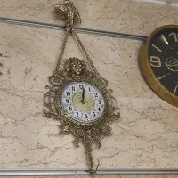 ساعت دیواری برنز برنزی