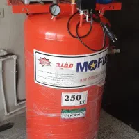 کمپرسور، پمپ باد ۲۵۰ لیتری ،سیم پیچ تمام مس،