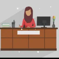 منشی و همکار خانم