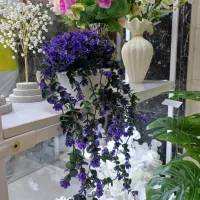 ریسه و گلدان ریسه ای|گل مصنوعی|اهواز, گلستان|دیوار