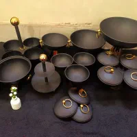 سرویس پذیرایی مشکی بسیار شیک