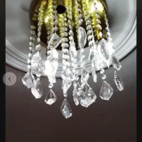 لوستر کریستالی شیک