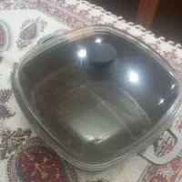 تابه درب شیشه ای