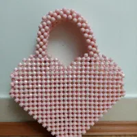 کیف مروارید بافی