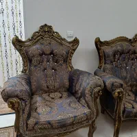 مبل استیل ۹ نفره|مبلمان خانگی و میز عسلی|رباط‌کریم, مسکن مهر آبشناسان|دیوار