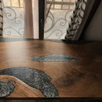 میز ناهار خوری روستیک ۶ نفره