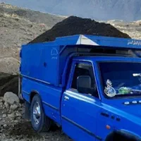کود گاوی سوخته و خاک باغچه مرغوب درجه 1
