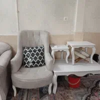 مبل و عسلی ،به همراه روکش پارچه ای|مبلمان خانگی و میز عسلی|ری, فیروزآباد|دیوار
