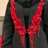 جواهردوزی و گل سازی روی لباس|لباس|پارس‌آباد, |دیوار