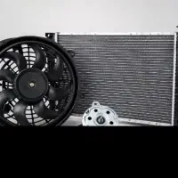 رادیاتور و فن پراید تیبا کوییک شاهین پژو TU5 EF7