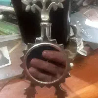 سرمه دان بالای صدسال آنتیک دستساز قلم کاری شده