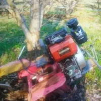 شخم زنی درختان وزمین کشاورزی