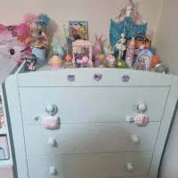 سرویس تخت خواب، کمد، دراور و کلبه