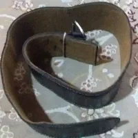 کمربند پهلوانی قدیمی چرم اصل