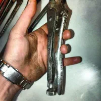 لوله گیر و انبرقفلی و....|ابزارآلات|قم, انسجام|دیوار