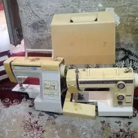 دوتا چرخ خیاطی گلدوزی